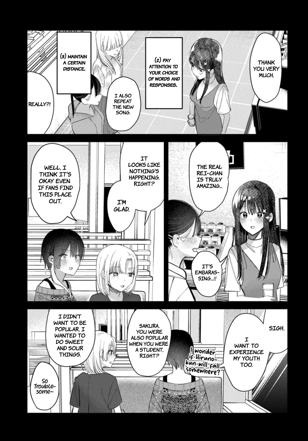 The After School Idol Has a Secret Chapter 22 page 11 - Chapter 22: Kuromiya-san and fans