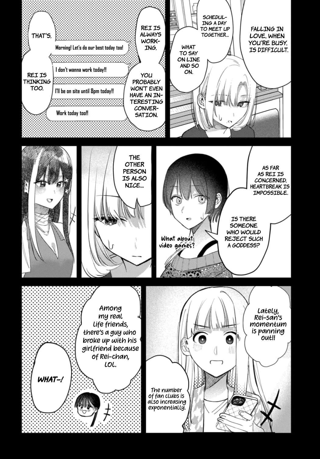 The After School Idol Has a Secret Chapter 22 page 12 - Chapter 22: Kuromiya-san and fans