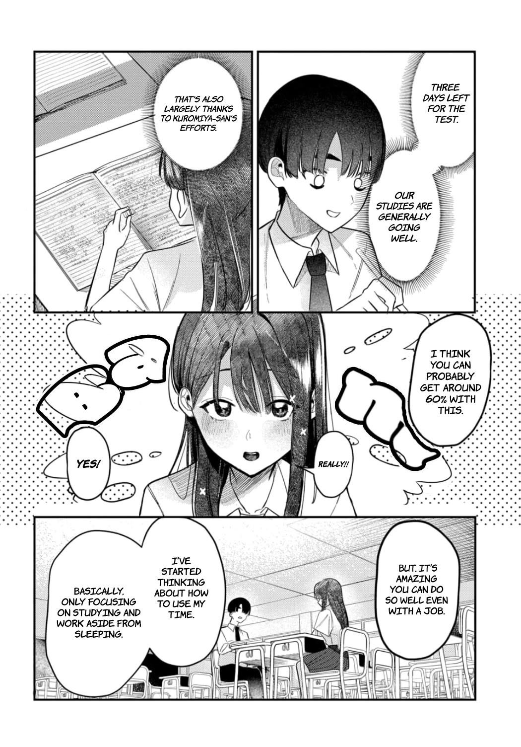 The After School Idol Has a Secret Chapter 22 page 6 - Chapter 22: Kuromiya-san and fans