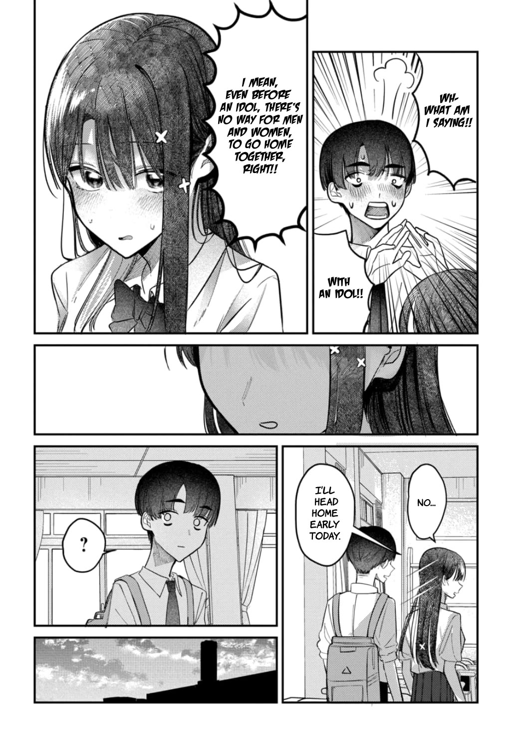 The After School Idol Has a Secret Chapter 22 page 8 - Chapter 22: Kuromiya-san and fans
