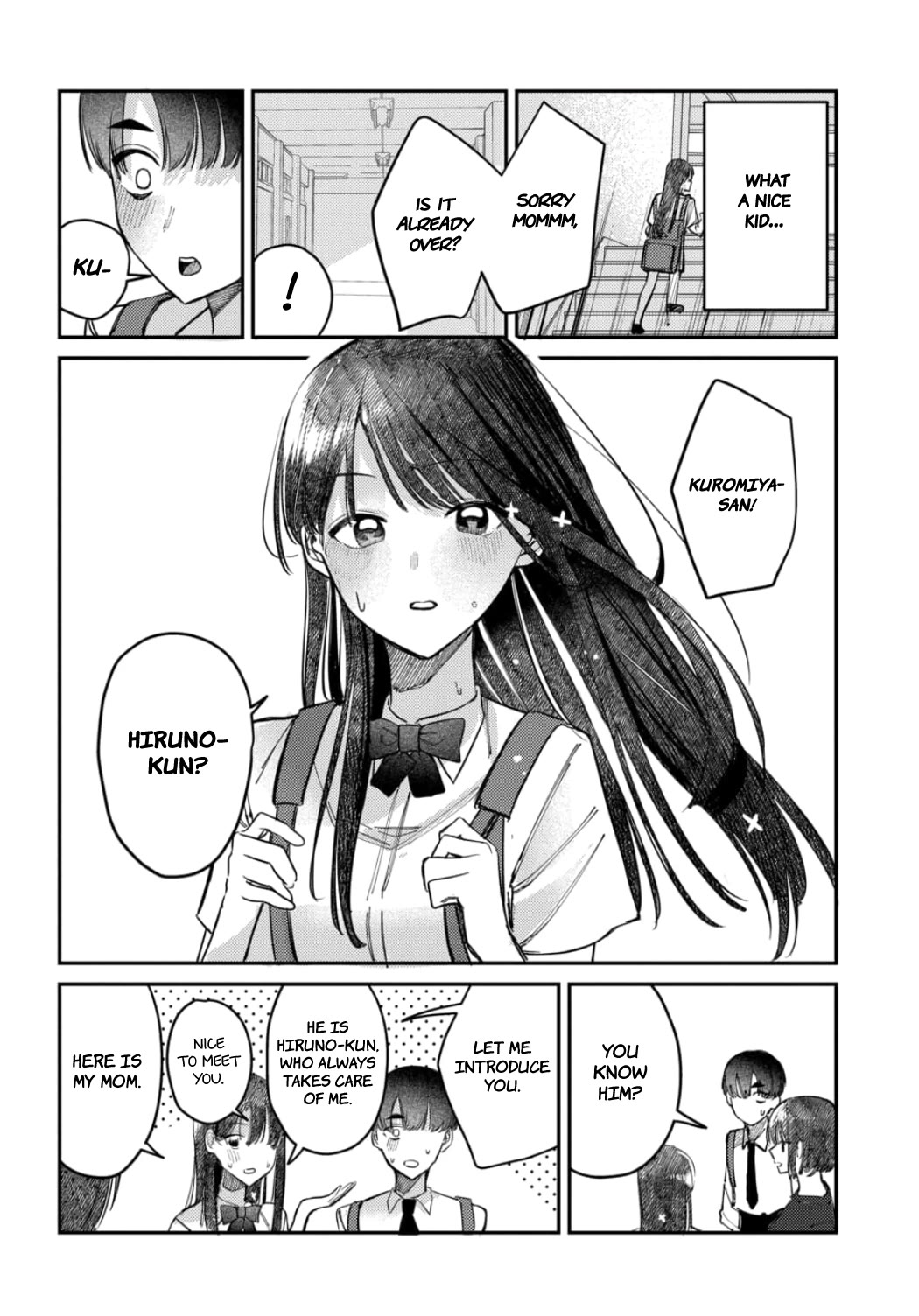 The After School Idol Has a Secret Chapter 23 page 11 - Chapter 23: Kuromiya-san and her mother