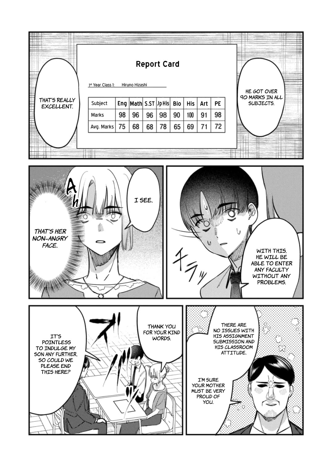 The After School Idol Has a Secret Chapter 23 page 4 - Chapter 23: Kuromiya-san and her mother