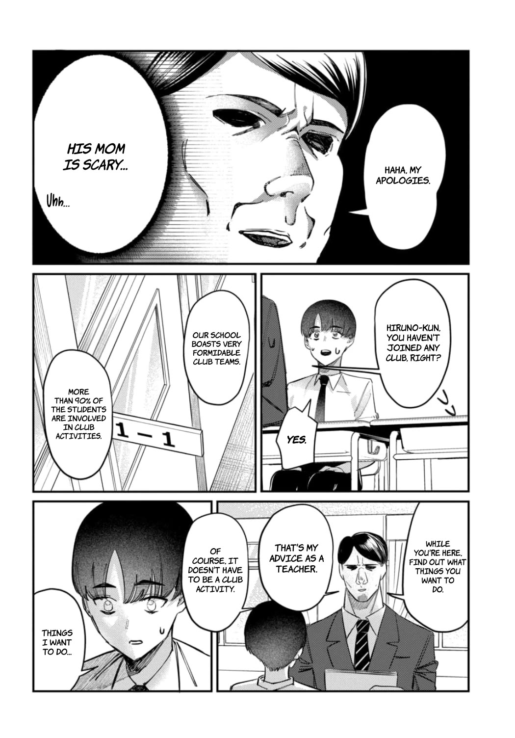 The After School Idol Has a Secret Chapter 23 page 5 - Chapter 23: Kuromiya-san and her mother