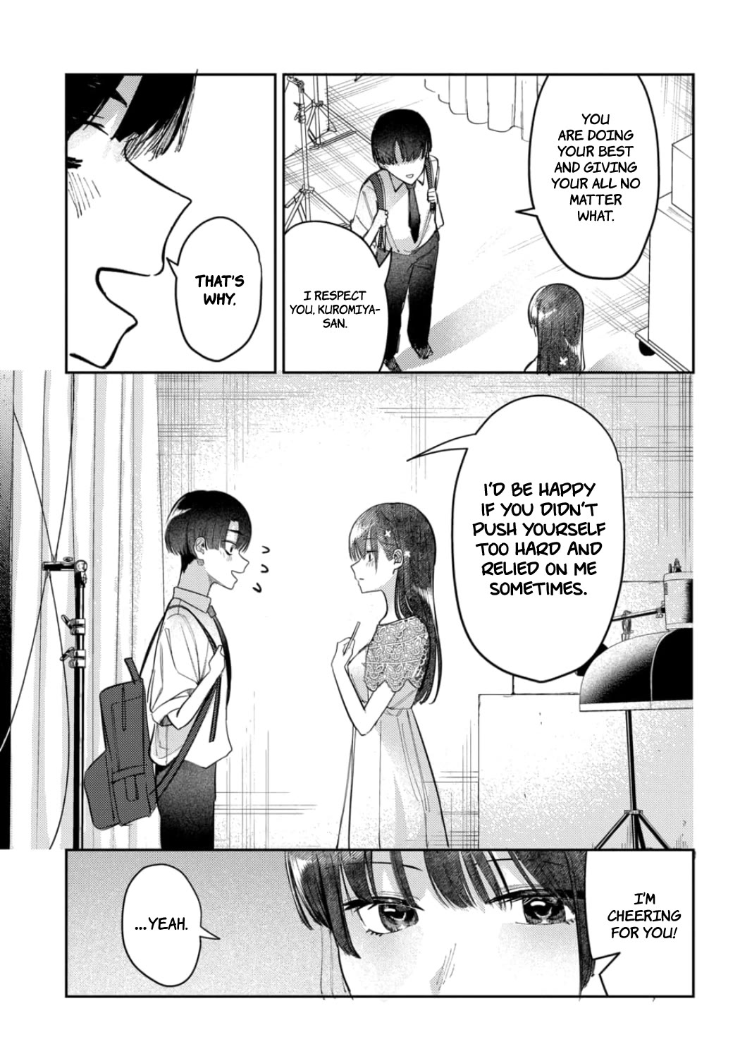 The After School Idol Has a Secret Chapter 24 page 12 - Chapter 24: Kuromiya-san's determination