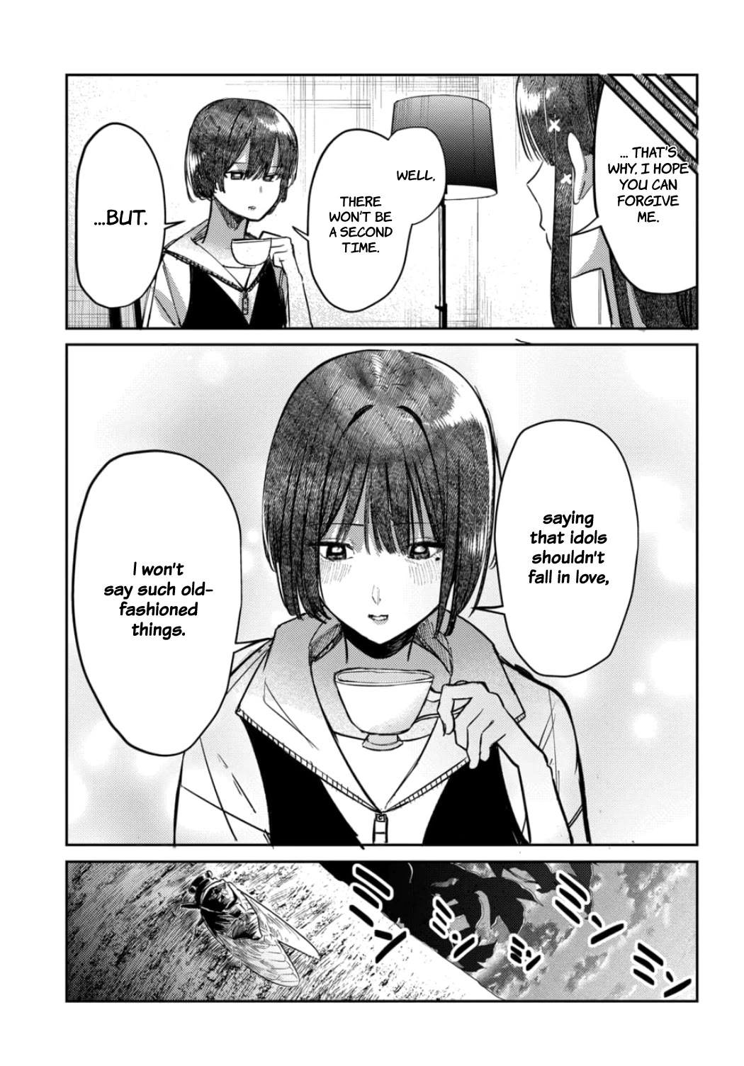 The After School Idol Has a Secret Chapter 24 page 19 - Chapter 24: Kuromiya-san's determination