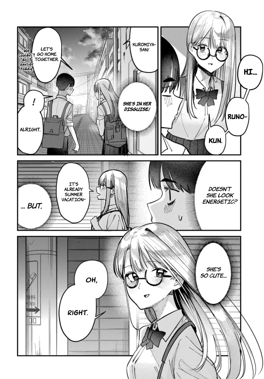 The After School Idol Has a Secret Chapter 24 page 20 - Chapter 24: Kuromiya-san's determination