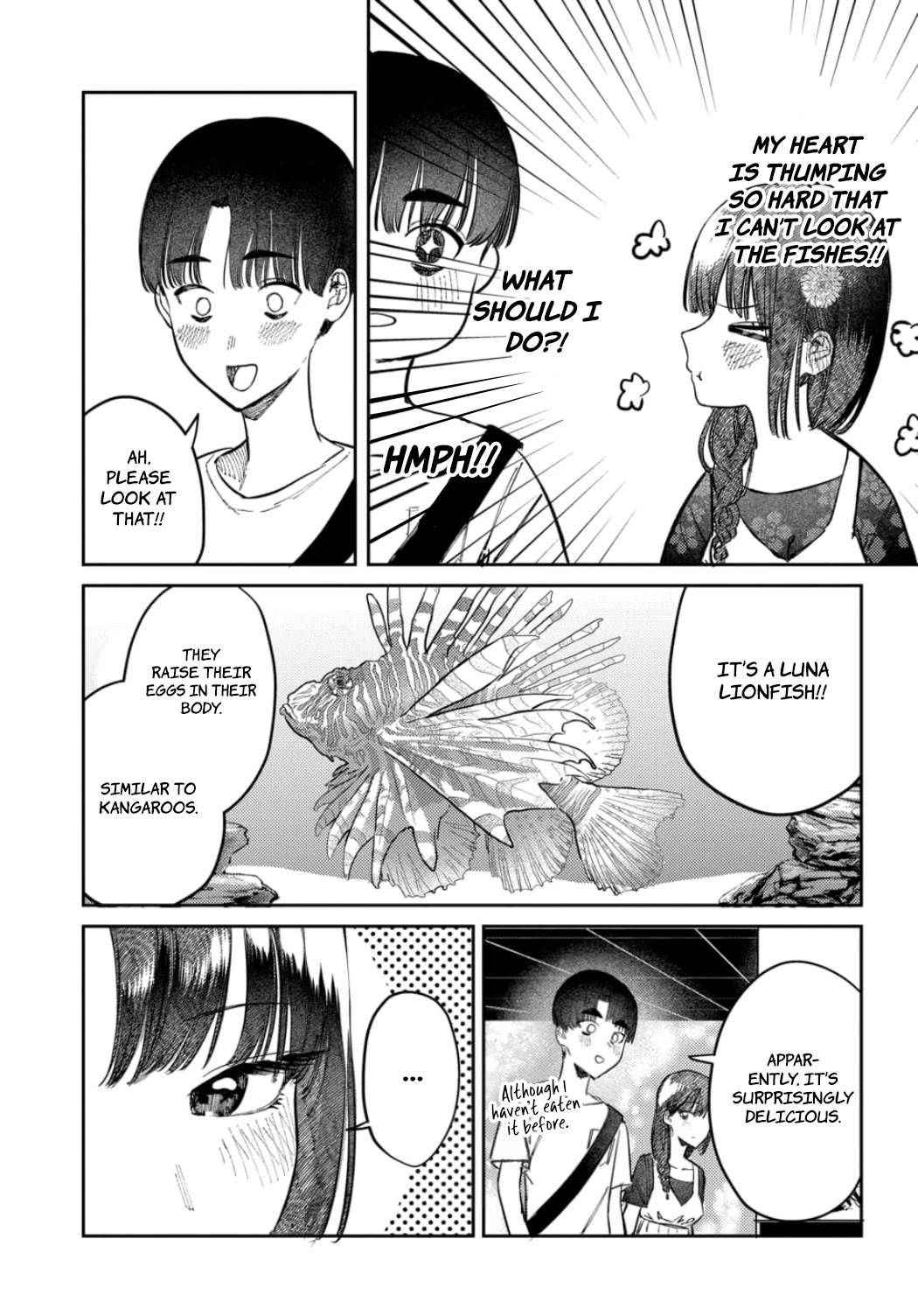 The After School Idol Has a Secret Chapter 26 page 12 - Chapter 26: Kuromiya-san and the aquarium