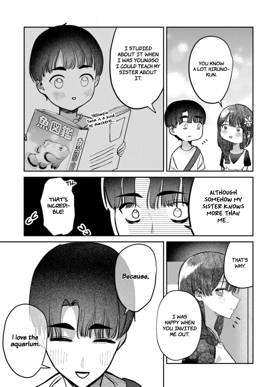 The After School Idol Has a Secret Chapter 26 page 8 - Chapter 26: Kuromiya-san and the aquarium