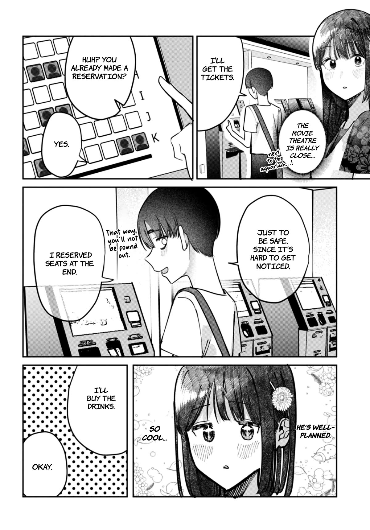 The After School Idol Has a Secret Chapter 28 page 5 - Chapter 28: Kuromiya-san and the movie theatre