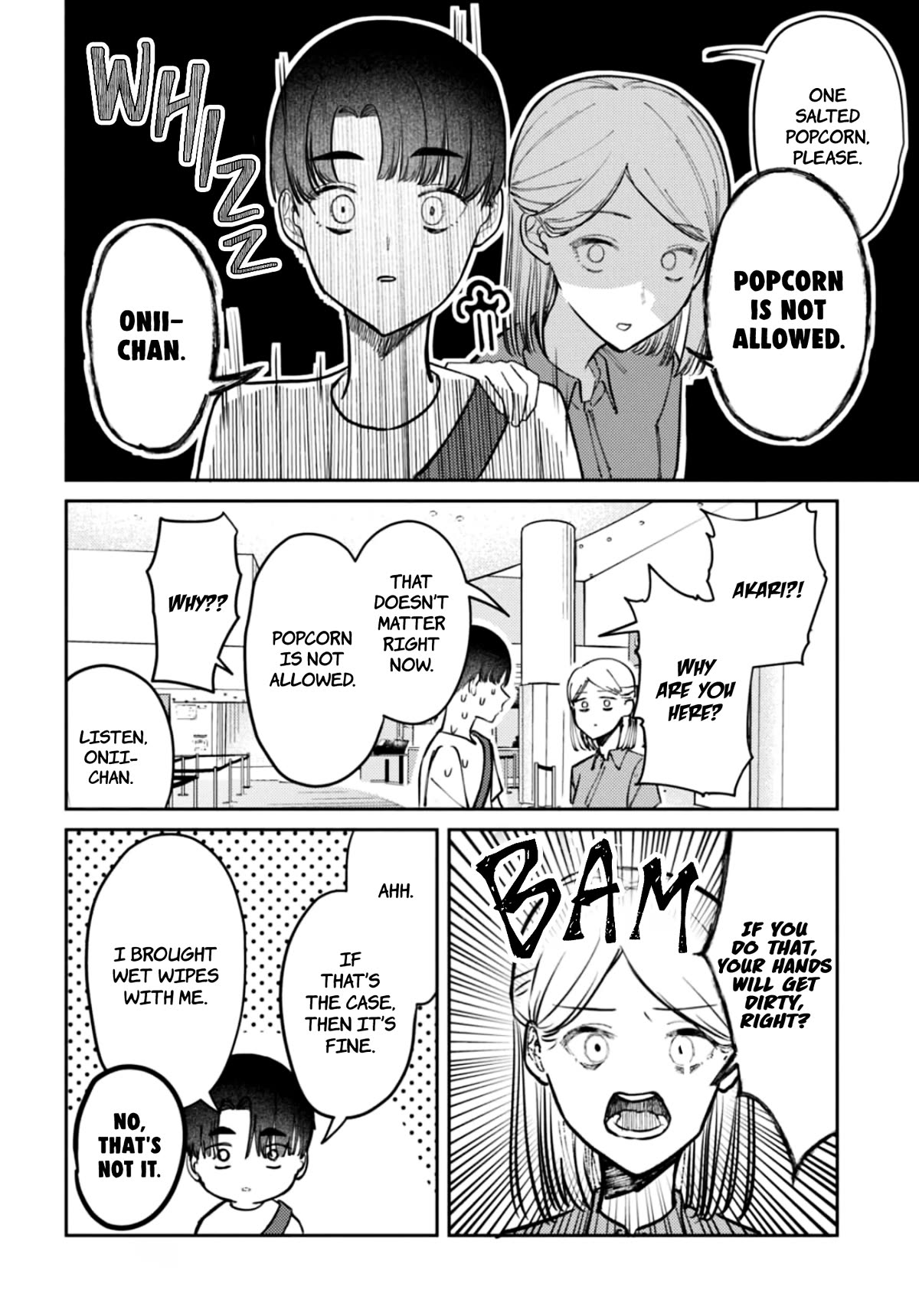 The After School Idol Has a Secret Chapter 28 page 9 - Chapter 28: Kuromiya-san and the movie theatre