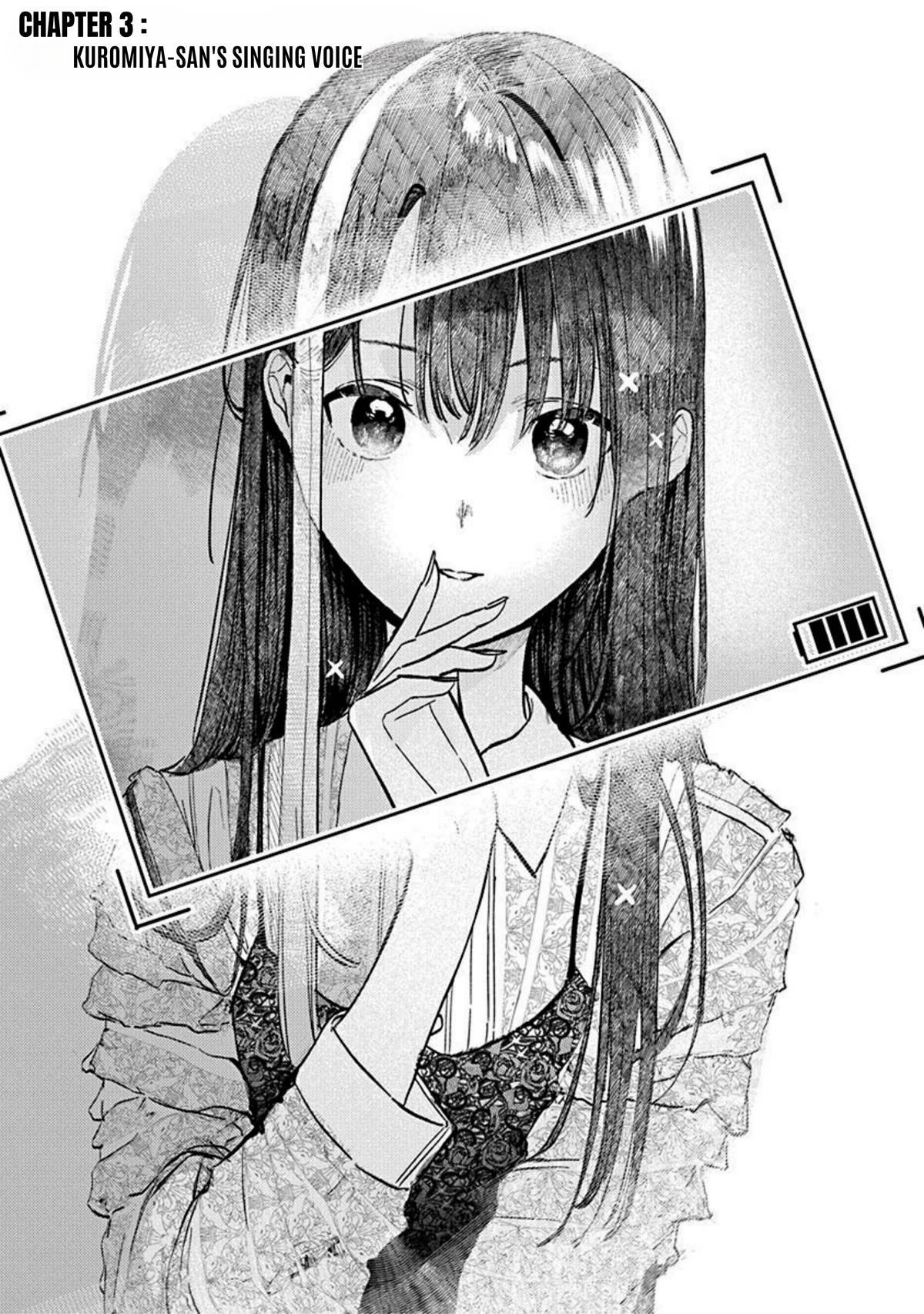 The After School Idol Has a Secret Chapter 3 page 1 - Chapter 3: Kuromiya-san's Singing voice