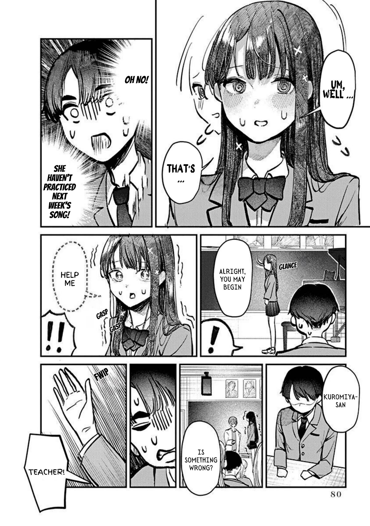 The After School Idol Has a Secret Chapter 3 page 16 - Chapter 3: Kuromiya-san's Singing voice