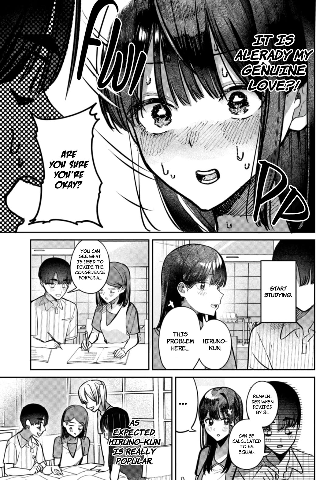 The After School Idol Has a Secret Chapter 30 page 10 - Chapter 30: Study session with Kuromiya-san