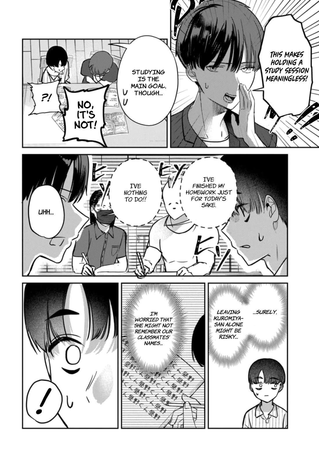 The After School Idol Has a Secret Chapter 30 page 5 - Chapter 30: Study session with Kuromiya-san