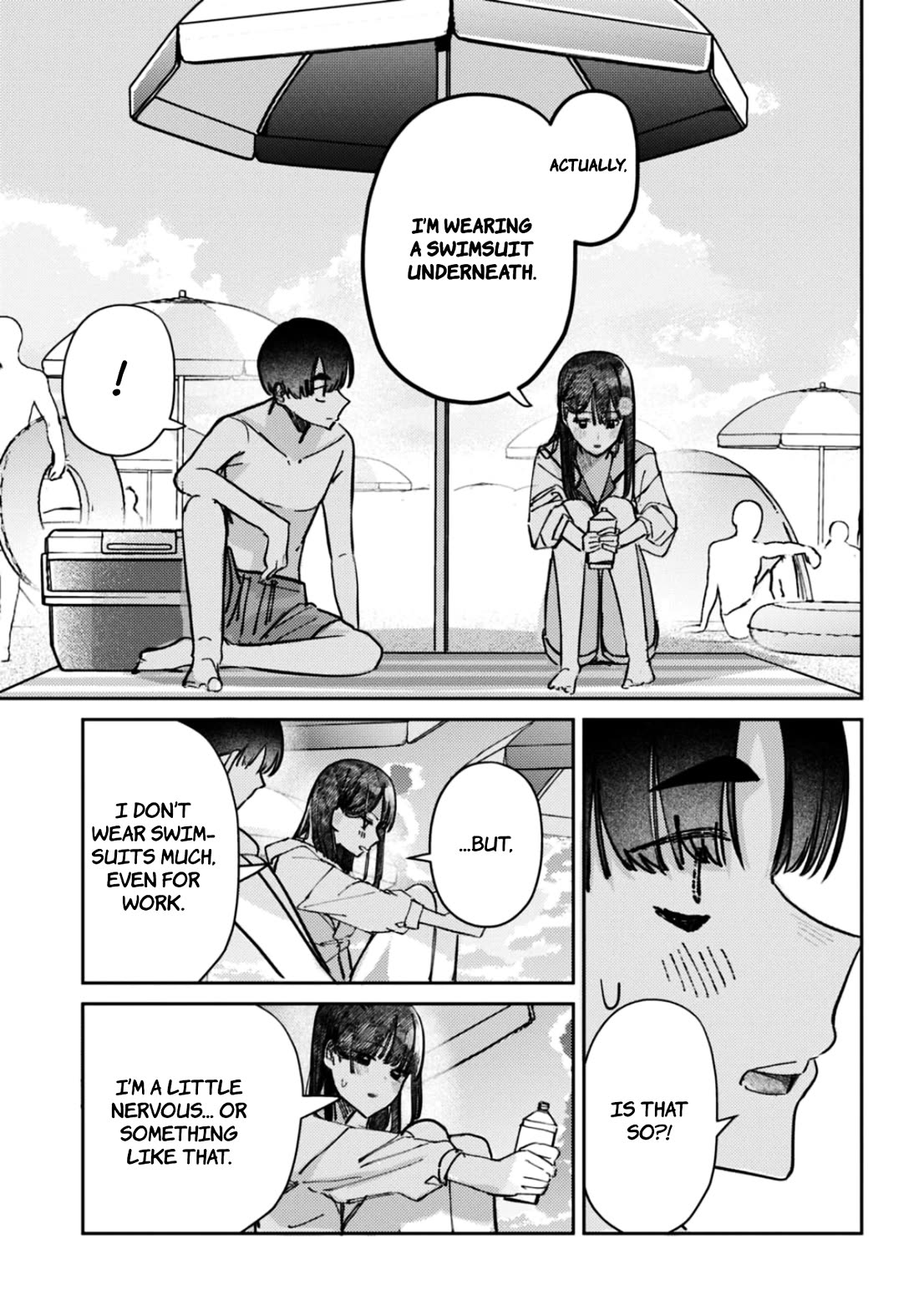 The After School Idol Has a Secret Chapter 31 page 14 - Chapter 31: Kuromiya-san and The Sea