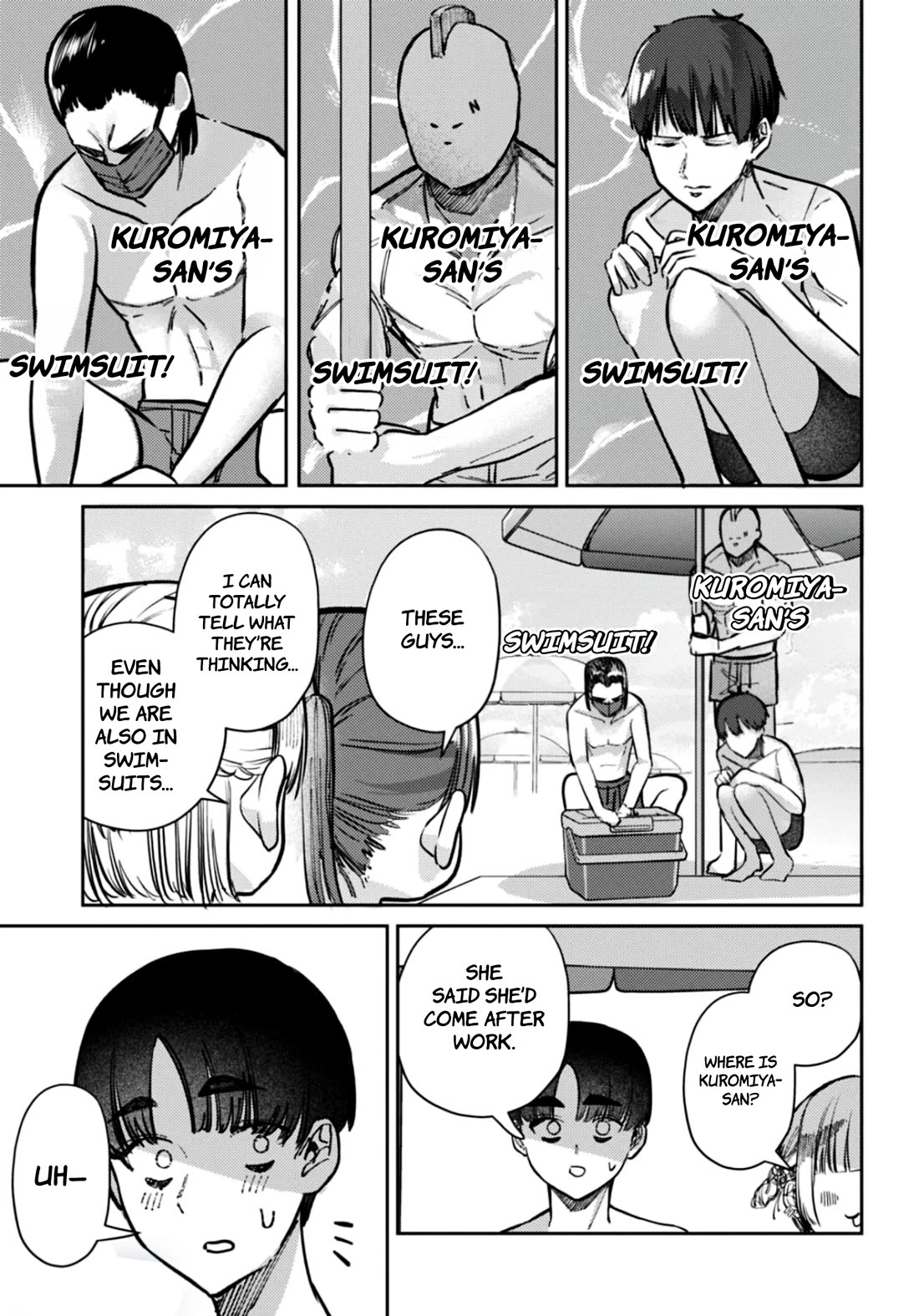 The After School Idol Has a Secret Chapter 31 page 8 - Chapter 31: Kuromiya-san and The Sea
