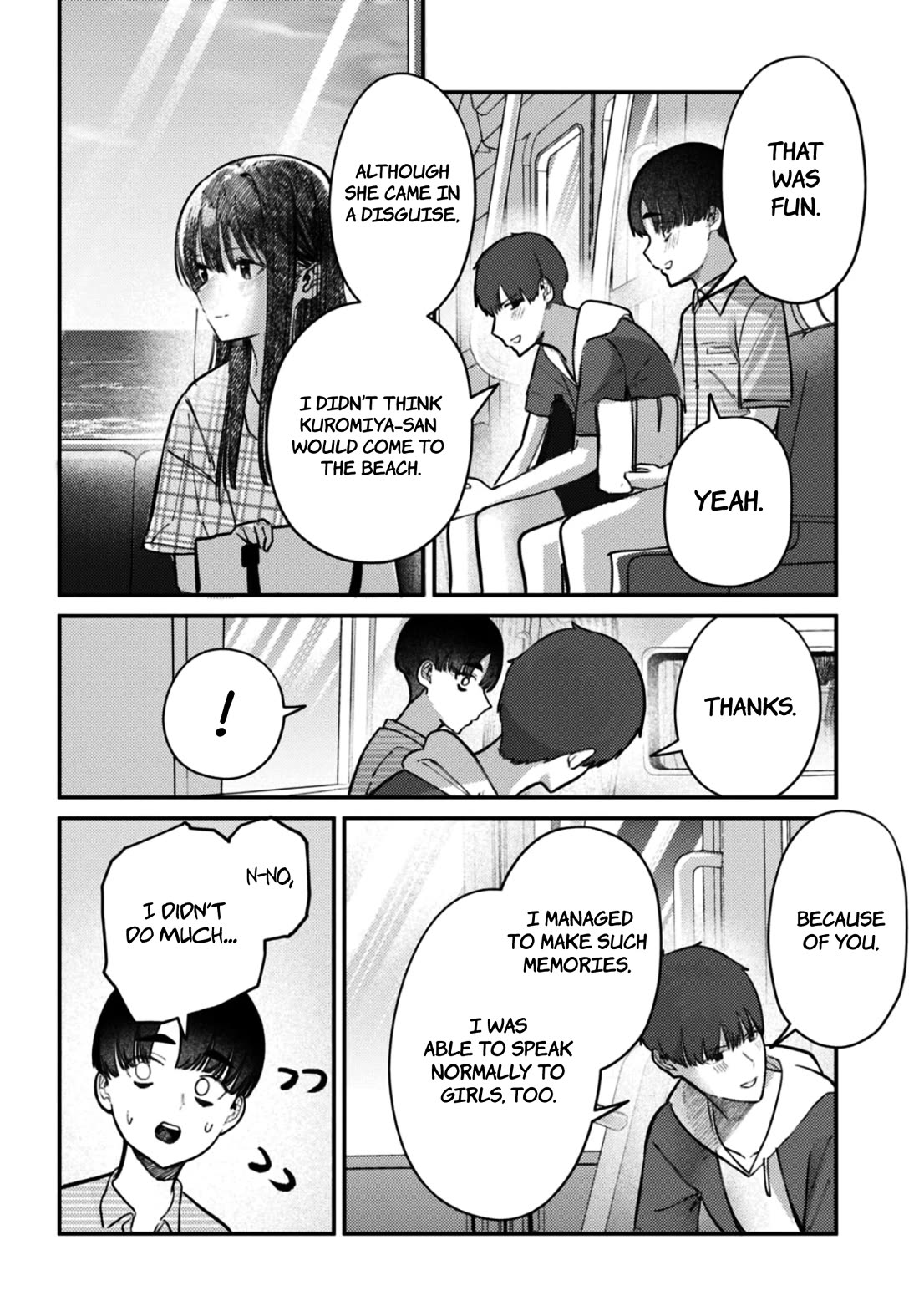 The After School Idol Has a Secret Chapter 33 page 7 - Chapter 33: Kuromiya-san and the sea 3