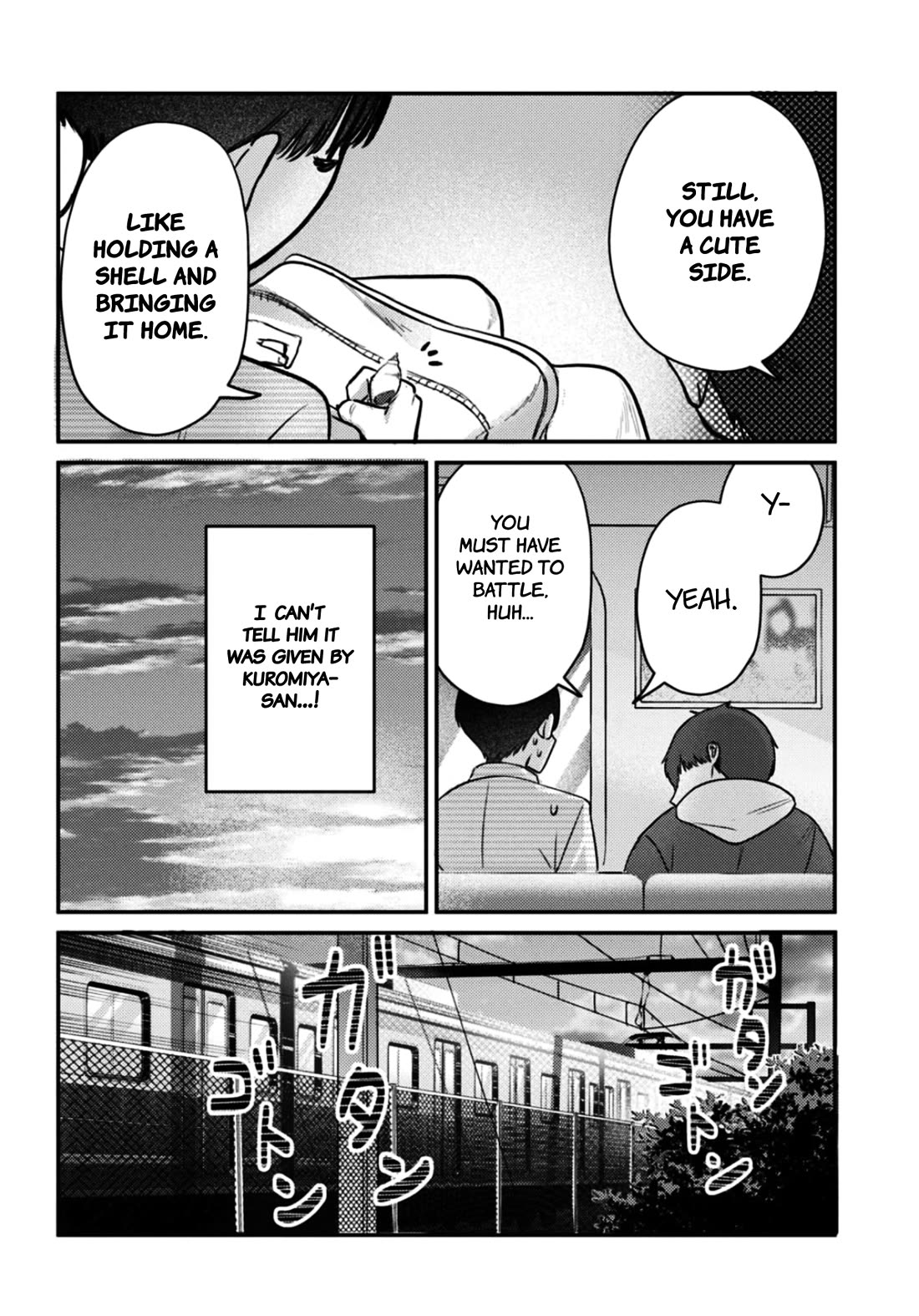 The After School Idol Has a Secret Chapter 33 page 9 - Chapter 33: Kuromiya-san and the sea 3