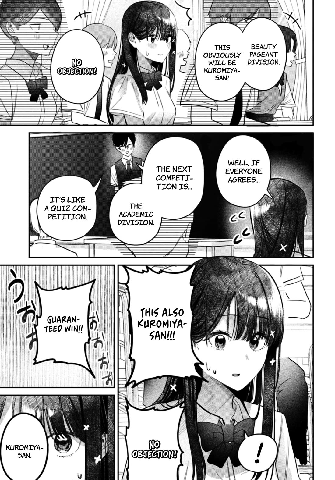 The After School Idol Has a Secret Chapter 35 page 6 - Chapter 35: Class meeting with Kuromiya-san