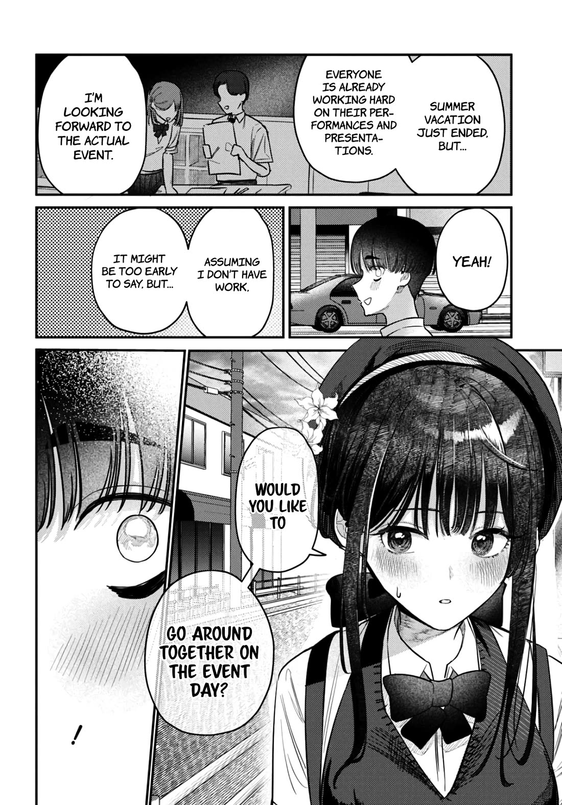The After School Idol Has a Secret Chapter 36 page 11 - Chapter 36: Kuromiya-san and Preparation for Four Schools Competition