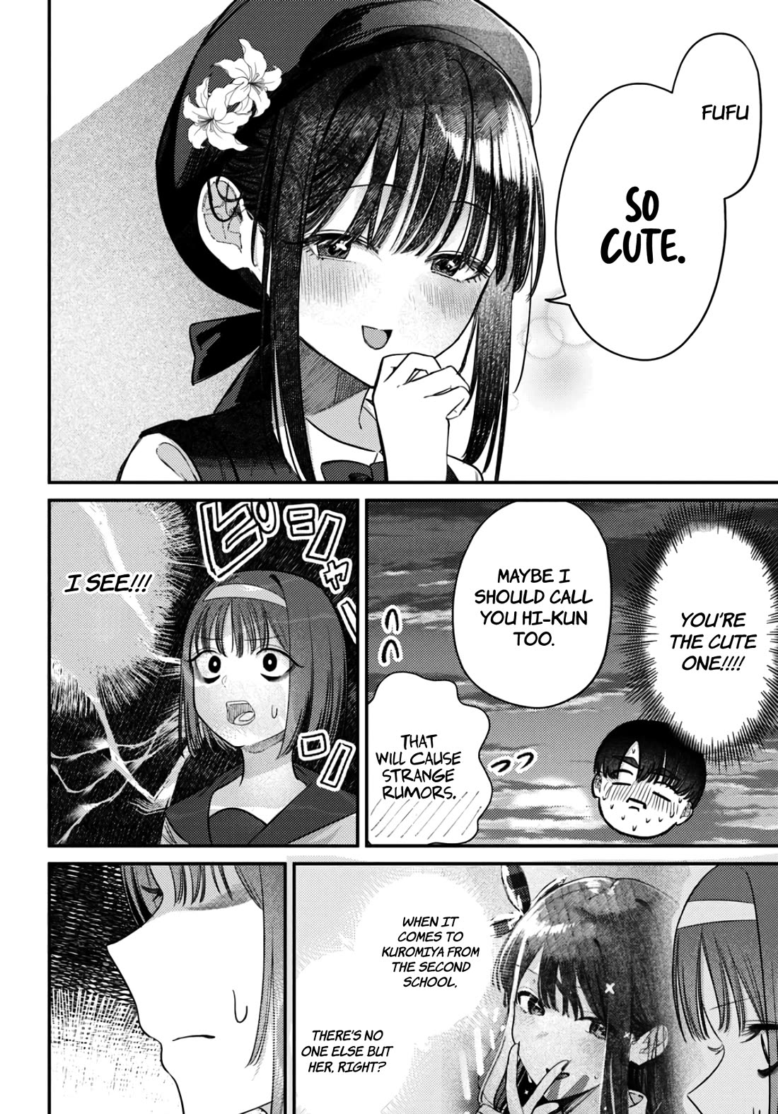The After School Idol Has a Secret Chapter 37 page 10 - Chapter 37: Kuromiya-san and Mikan-chan