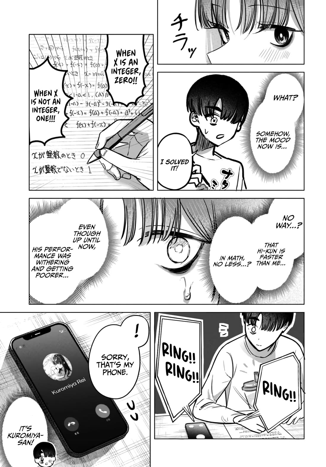 The After School Idol Has a Secret Chapter 38 page 7 - Chapter 38: Kuromiya-san and Mikan-chan 2