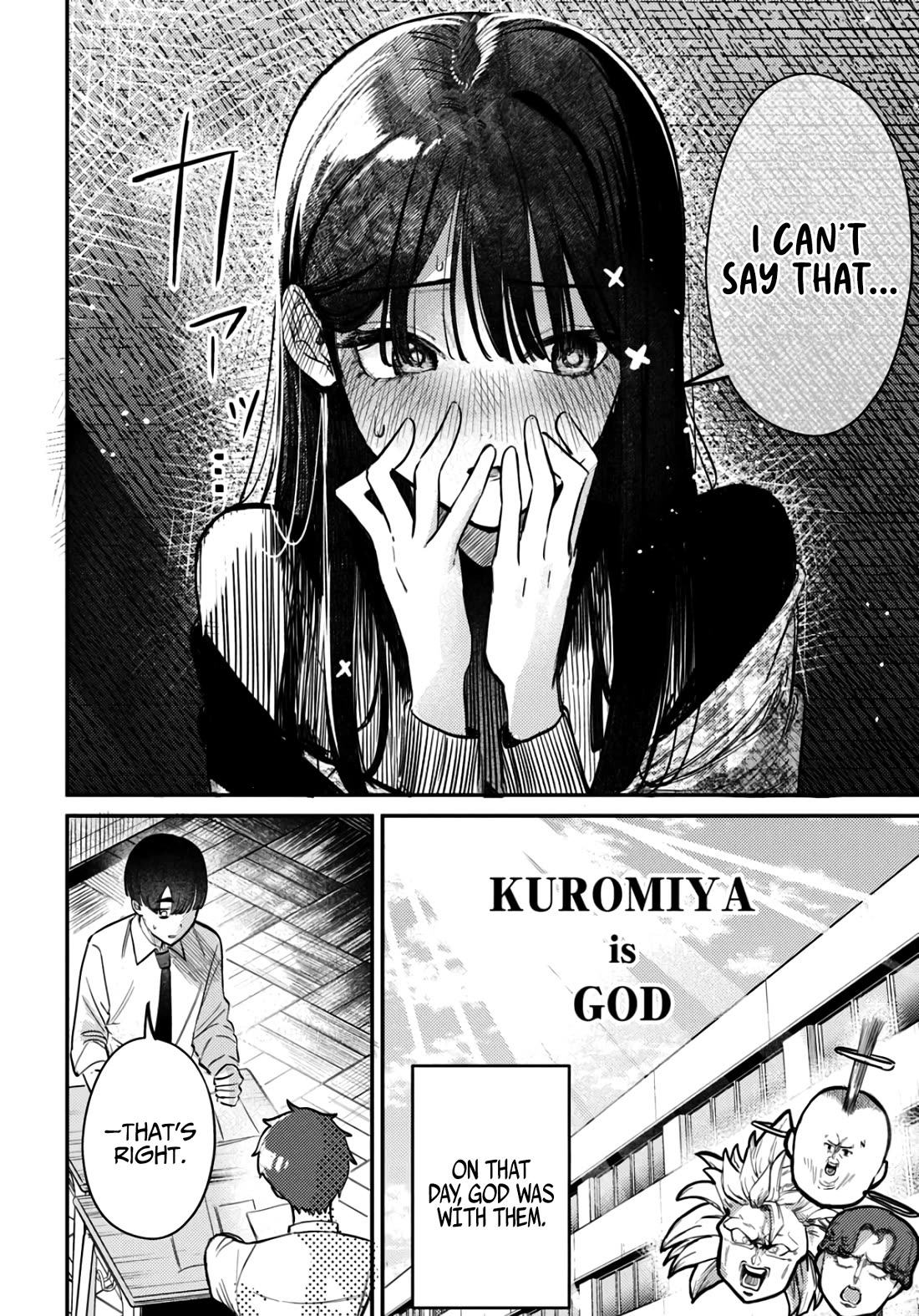 The After School Idol Has a Secret Chapter 39 page 10 - Chapter 39: Kuromiya-san and helping