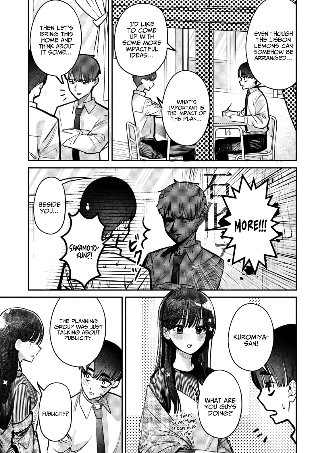 The After School Idol Has a Secret Chapter 39 page 11 - Chapter 39: Kuromiya-san and helping