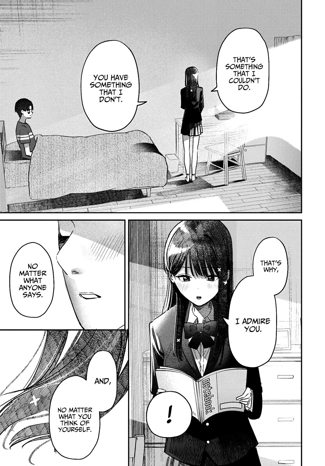 The After School Idol Has a Secret Chapter 41 page 13 - Chapter 41: Kuromiya-san and nursing