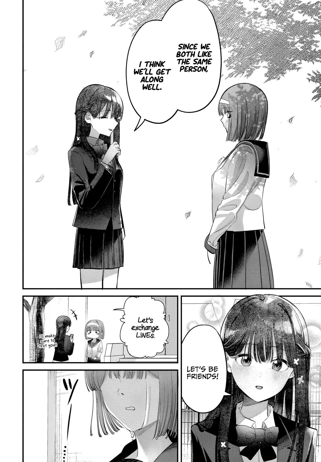 The After School Idol Has a Secret Chapter 43 page 6 - Chapter 43: Kuromiya-san and admiration