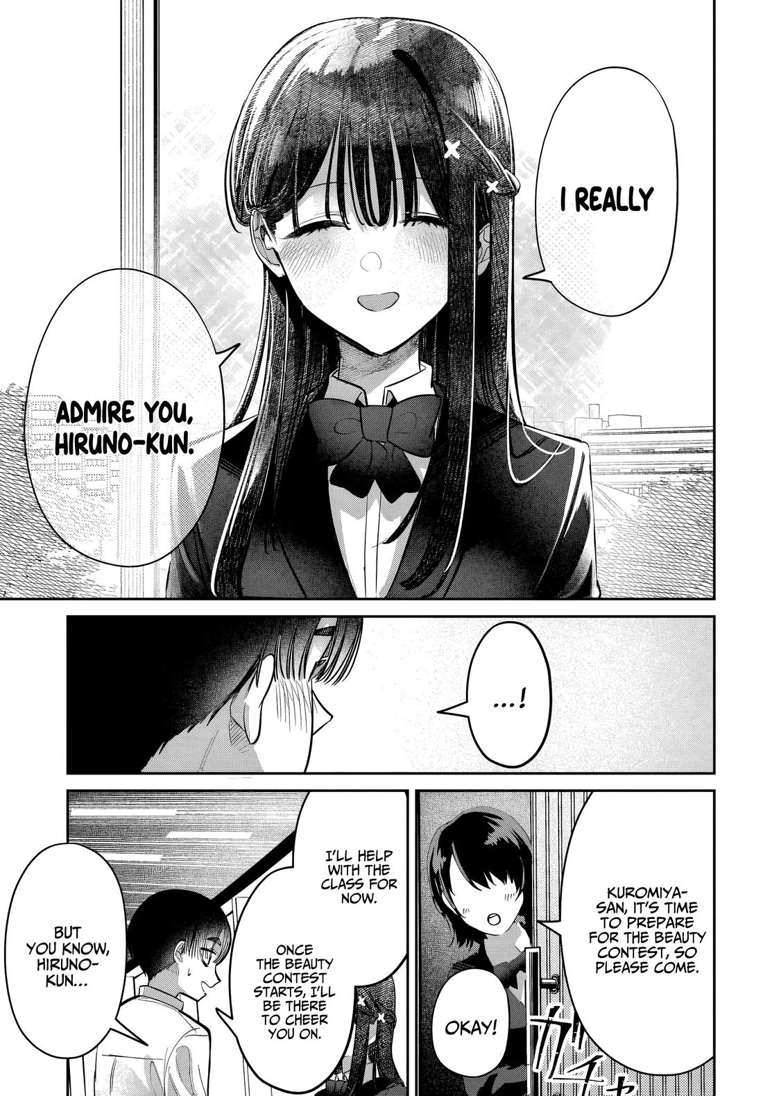 The After School Idol Has a Secret Chapter 43 page 9 - Chapter 43: Kuromiya-san and admiration