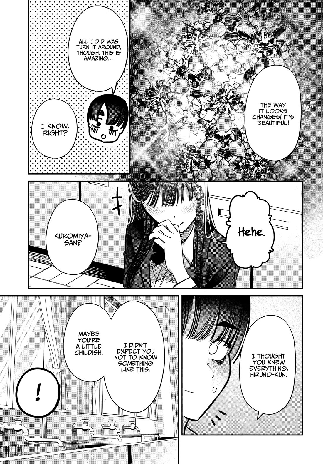 The After School Idol Has a Secret Chapter 45 page 11 - Chapter 45: Kuromiya-san and Kaleidoscope
