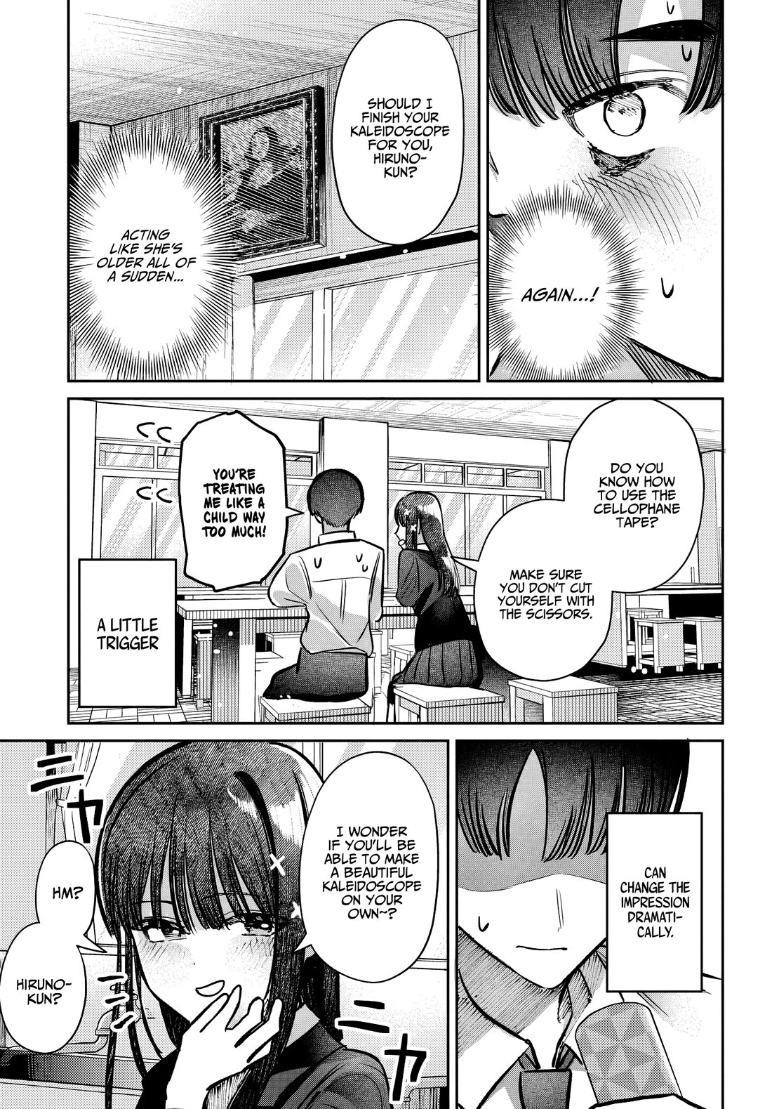 The After School Idol Has a Secret Chapter 45 page 13 - Chapter 45: Kuromiya-san and Kaleidoscope