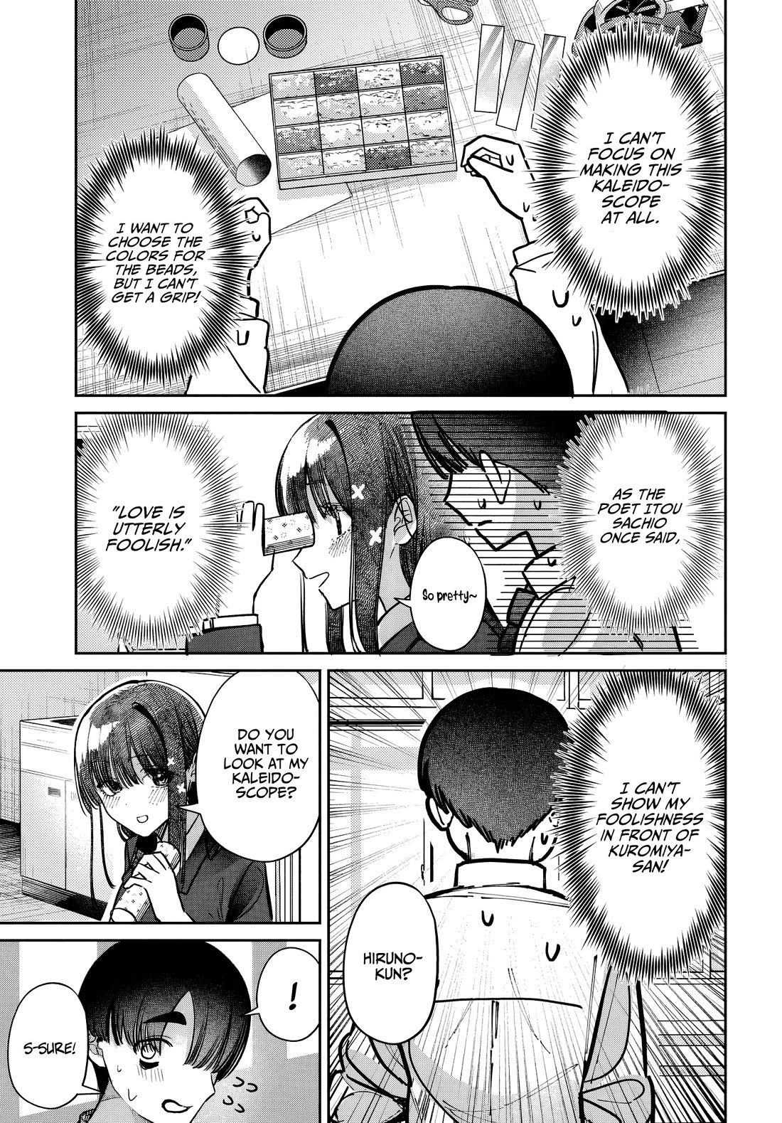 The After School Idol Has a Secret Chapter 45 page 9 - Chapter 45: Kuromiya-san and Kaleidoscope