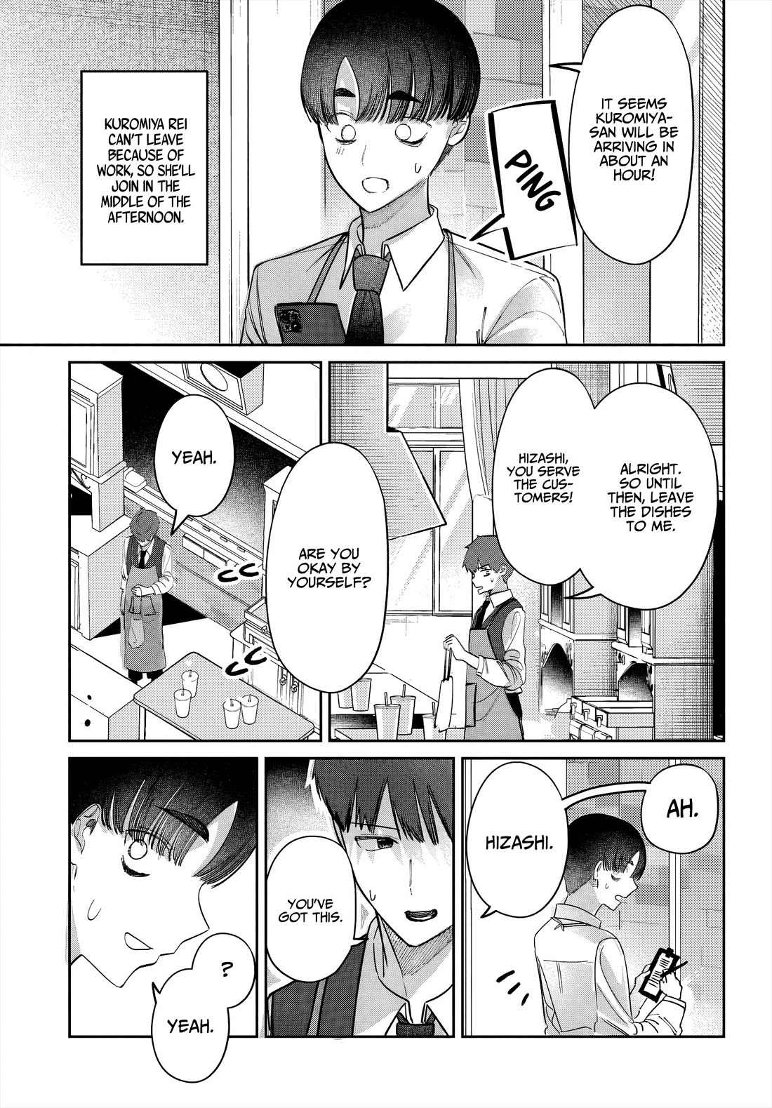 The After School Idol Has a Secret Chapter 46 page 3 - Chapter 46: Kuromiya-san and Friends