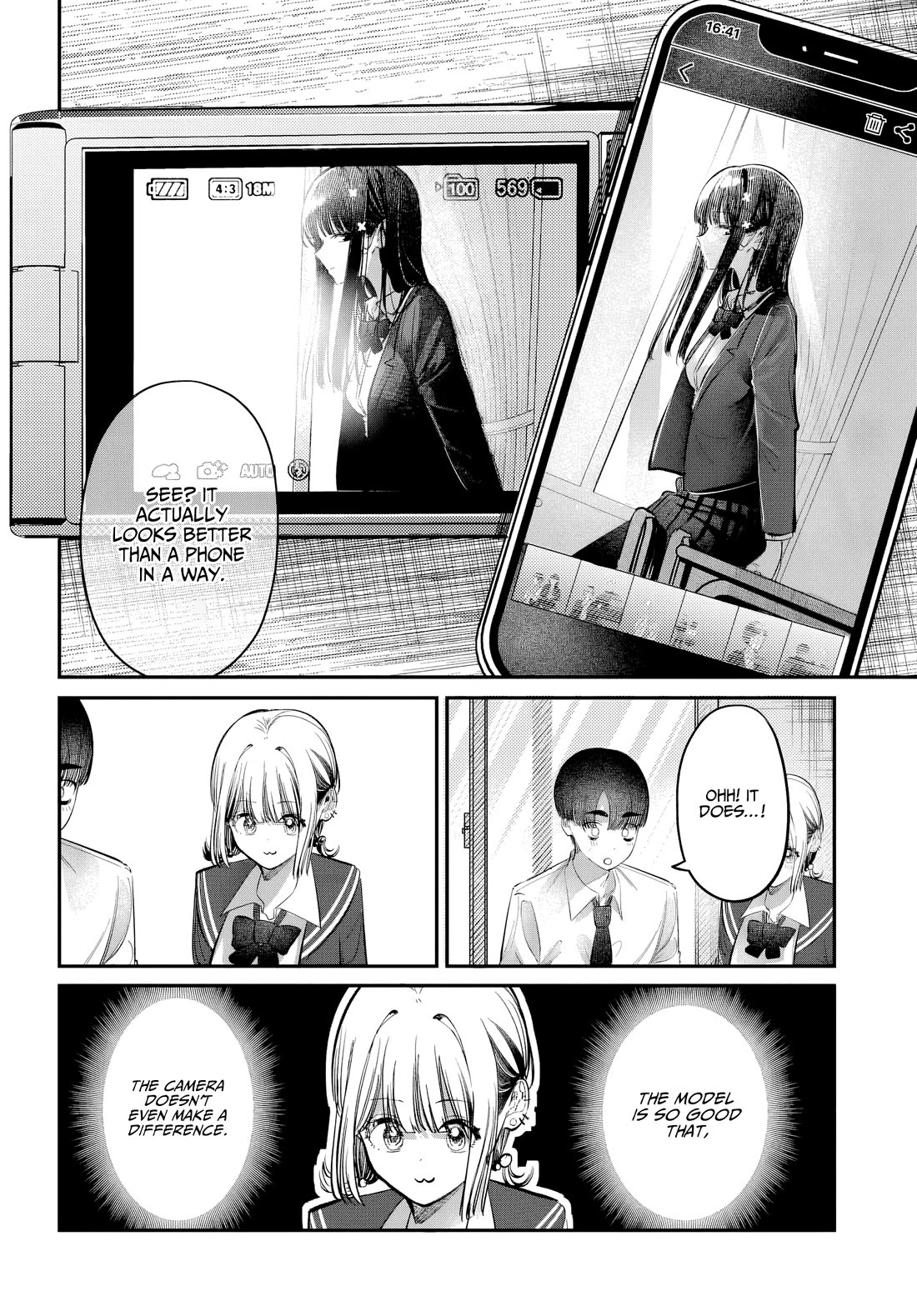 The After School Idol Has a Secret Chapter 48 page 10 - Chapter 48: Kuromiya-san and The Cameraa