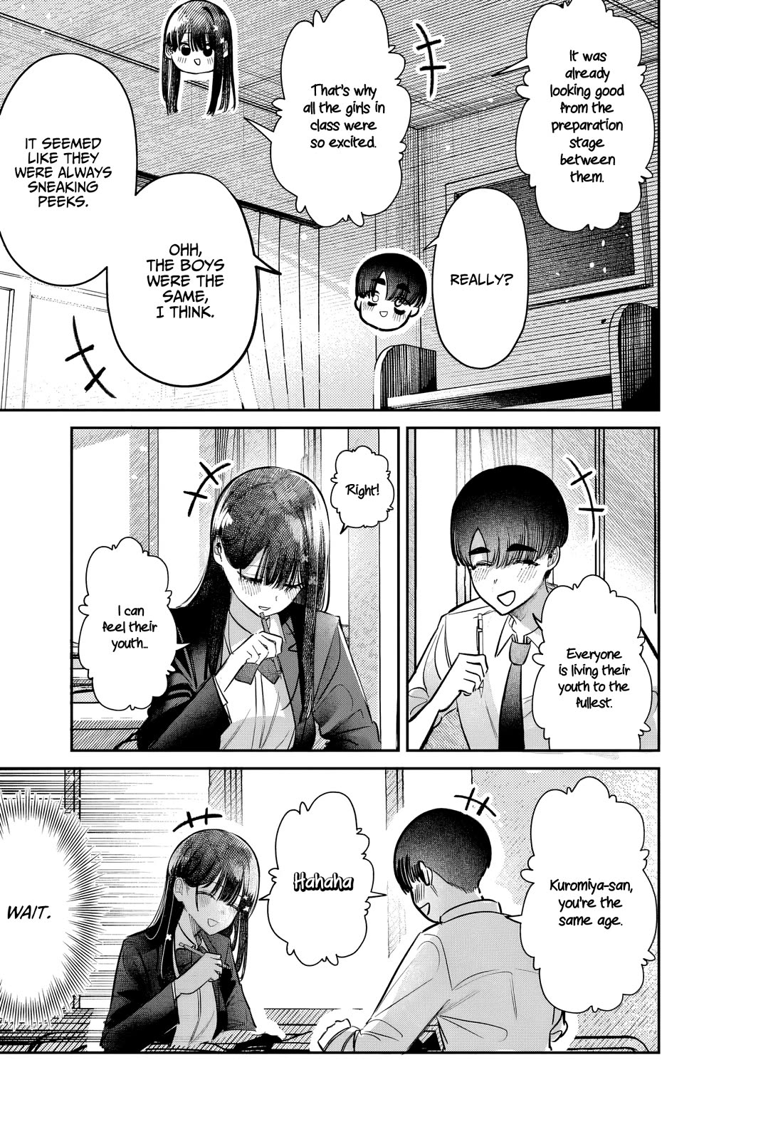 The After School Idol Has a Secret Chapter 48 page 5 - Chapter 48: Kuromiya-san and The Cameraa