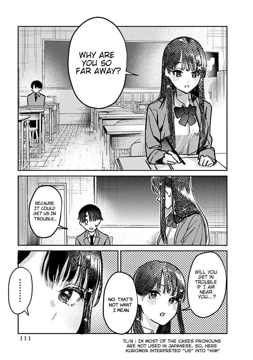The After School Idol Has a Secret Chapter 5 page 10 - Chapter 5: Kuromiya-san's sense of danger