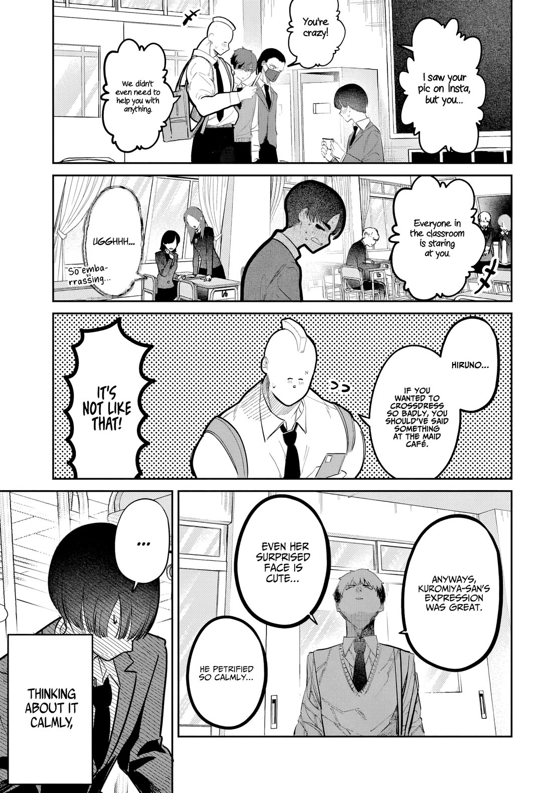 The After School Idol Has a Secret Chapter 53 page 3 - Chapter 53: Kuromiya-san and Hiruno-kun