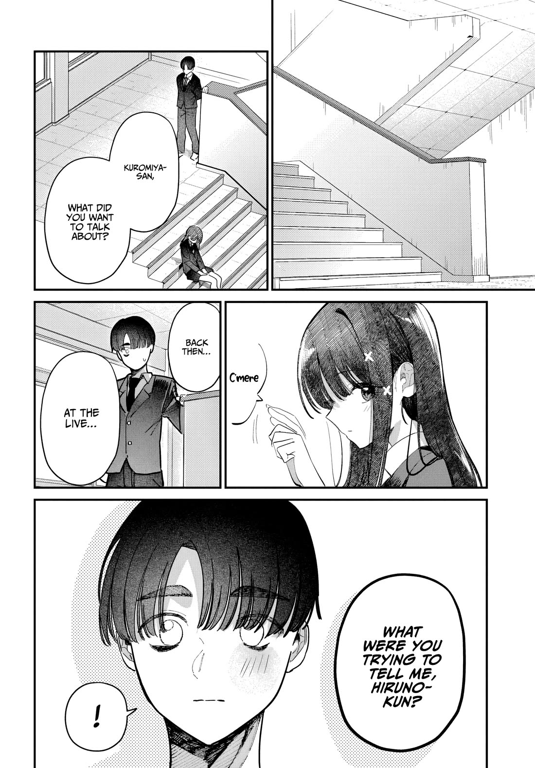 The After School Idol Has a Secret Chapter 53 page 8 - Chapter 53: Kuromiya-san and Hiruno-kun