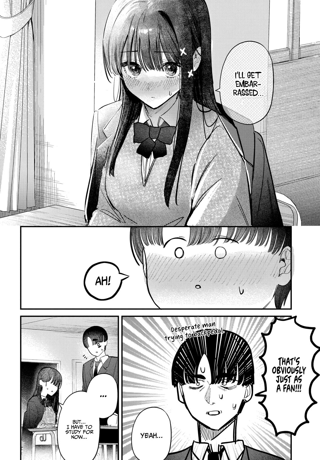 The After School Idol Has a Secret Chapter 54 page 10 - Chapter 54: Helping Kuromiya-san