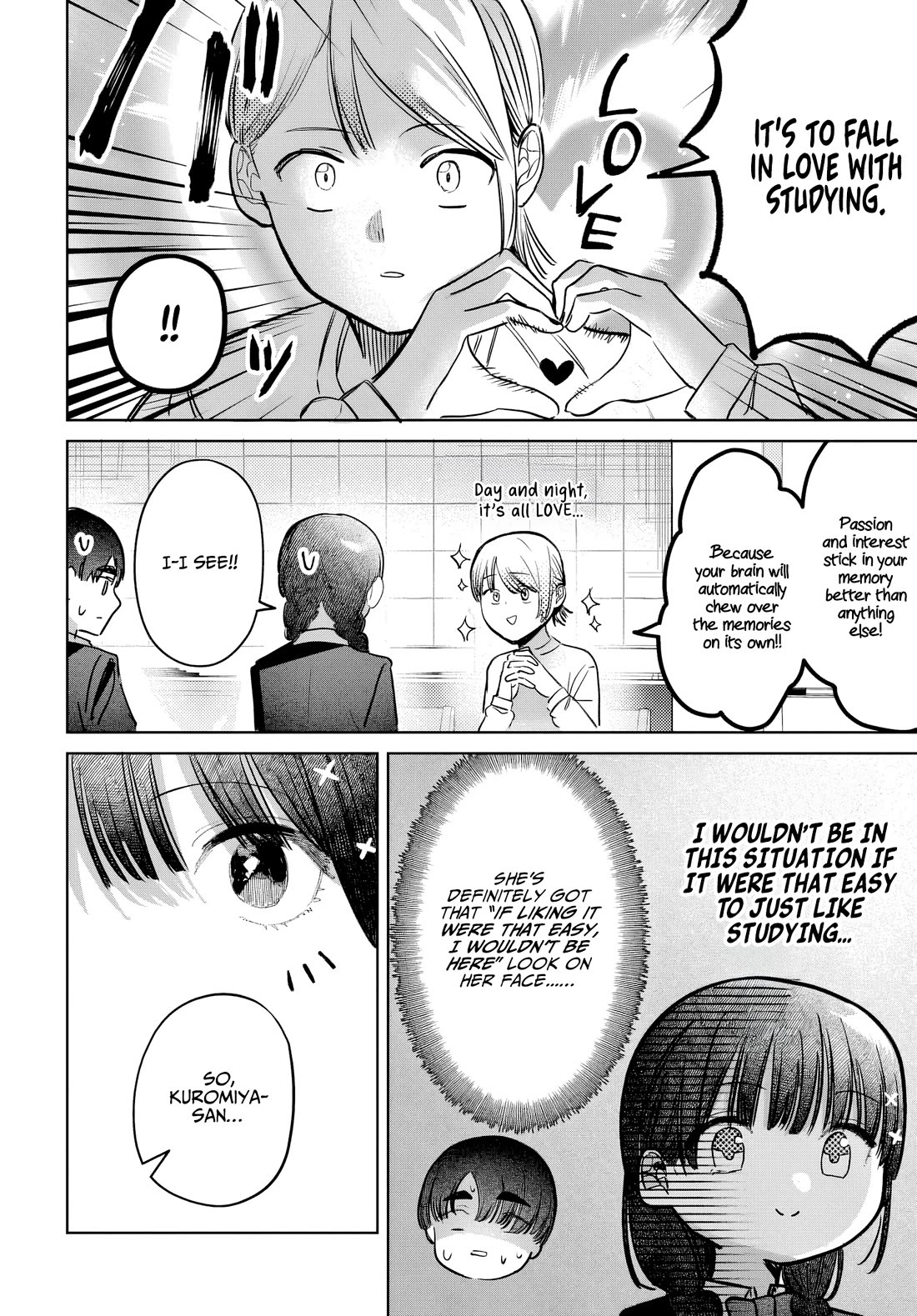 The After School Idol Has a Secret Chapter 55 page 10 - Chapter 55: Kuromiya-san and the Hiruno house