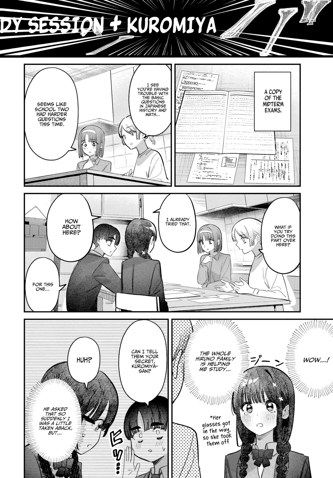 The After School Idol Has a Secret Chapter 55 page 6 - Chapter 55: Kuromiya-san and the Hiruno house