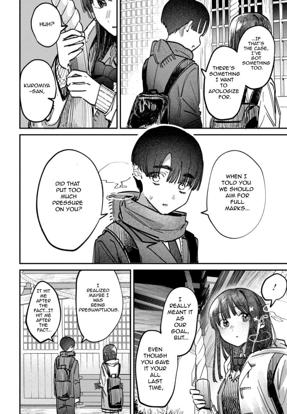 The After School Idol Has a Secret Chapter 58 page 10 - Chapter 58: Kuromiya's Prayer to the Gods