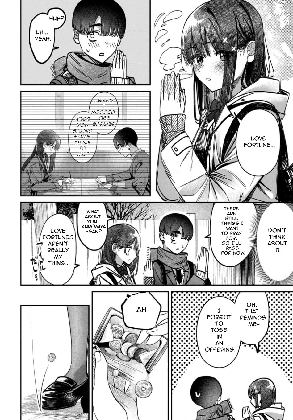 The After School Idol Has a Secret Chapter 58 page 6 - Chapter 58: Kuromiya's Prayer to the Gods
