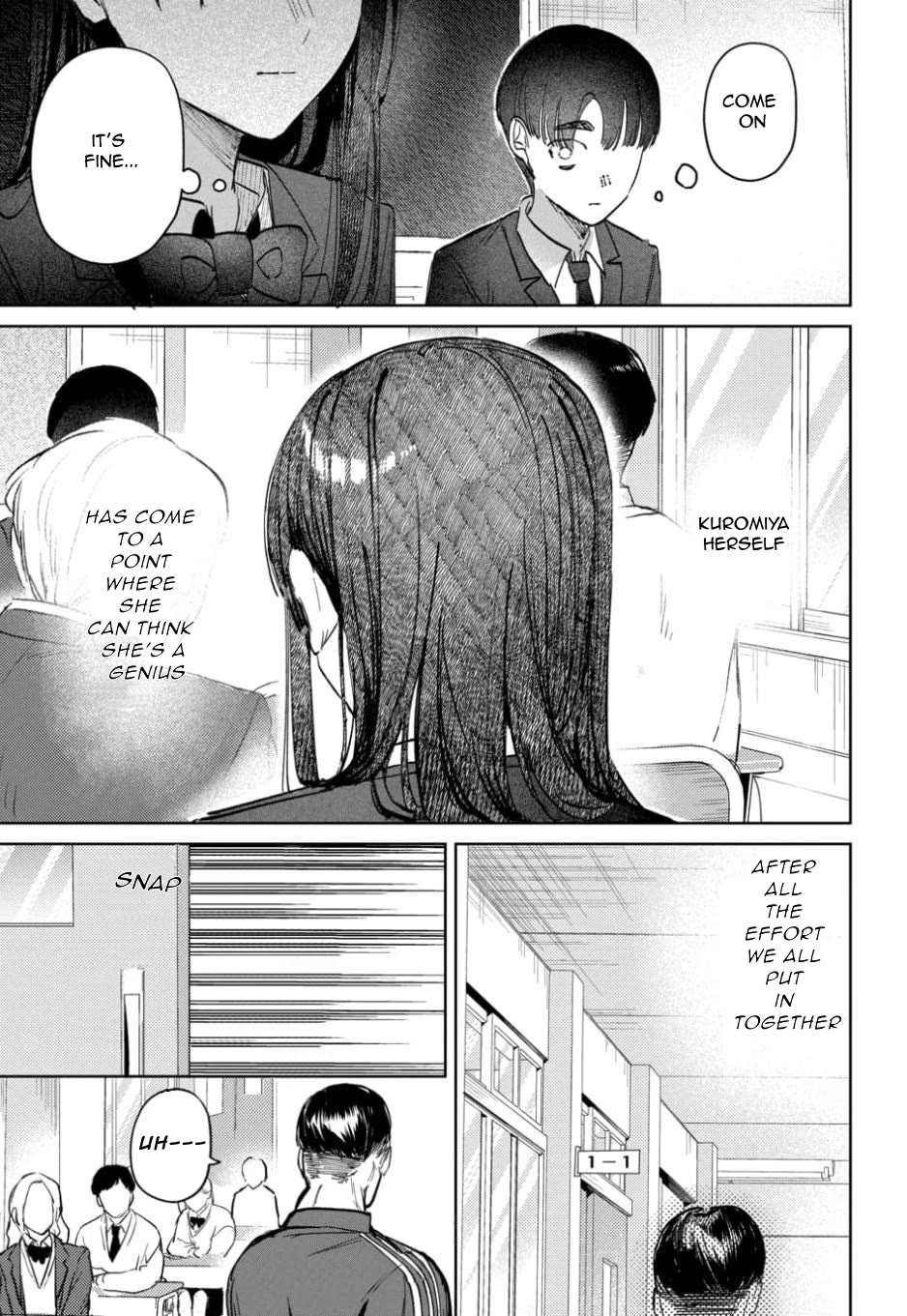The After School Idol Has a Secret Chapter 59 page 14 - Chapter 59: Kuromiya-san and Full Marks