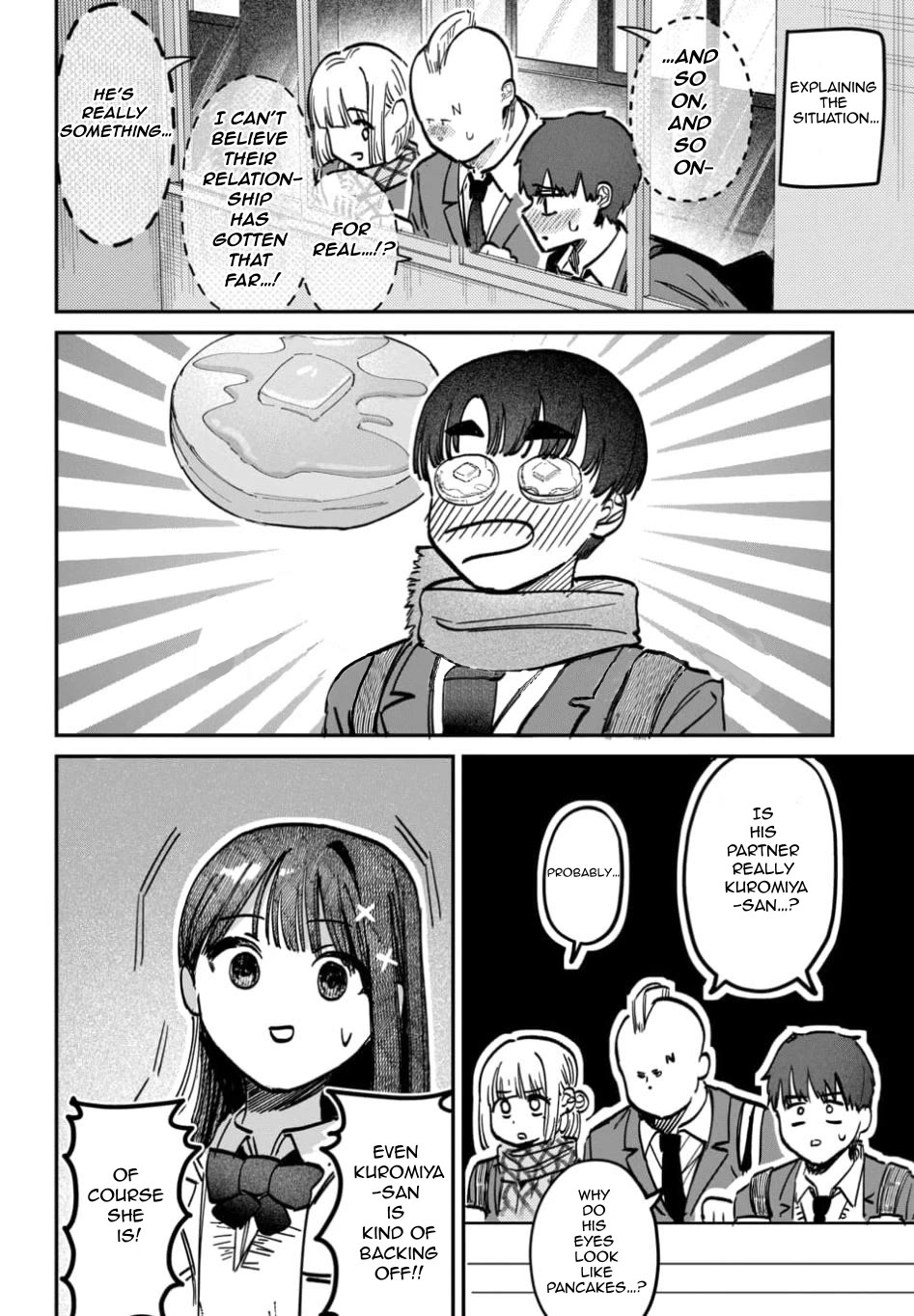 The After School Idol Has a Secret Chapter 61 page 10 - Chapter 61: Kuromiya-san and Eavesdropping