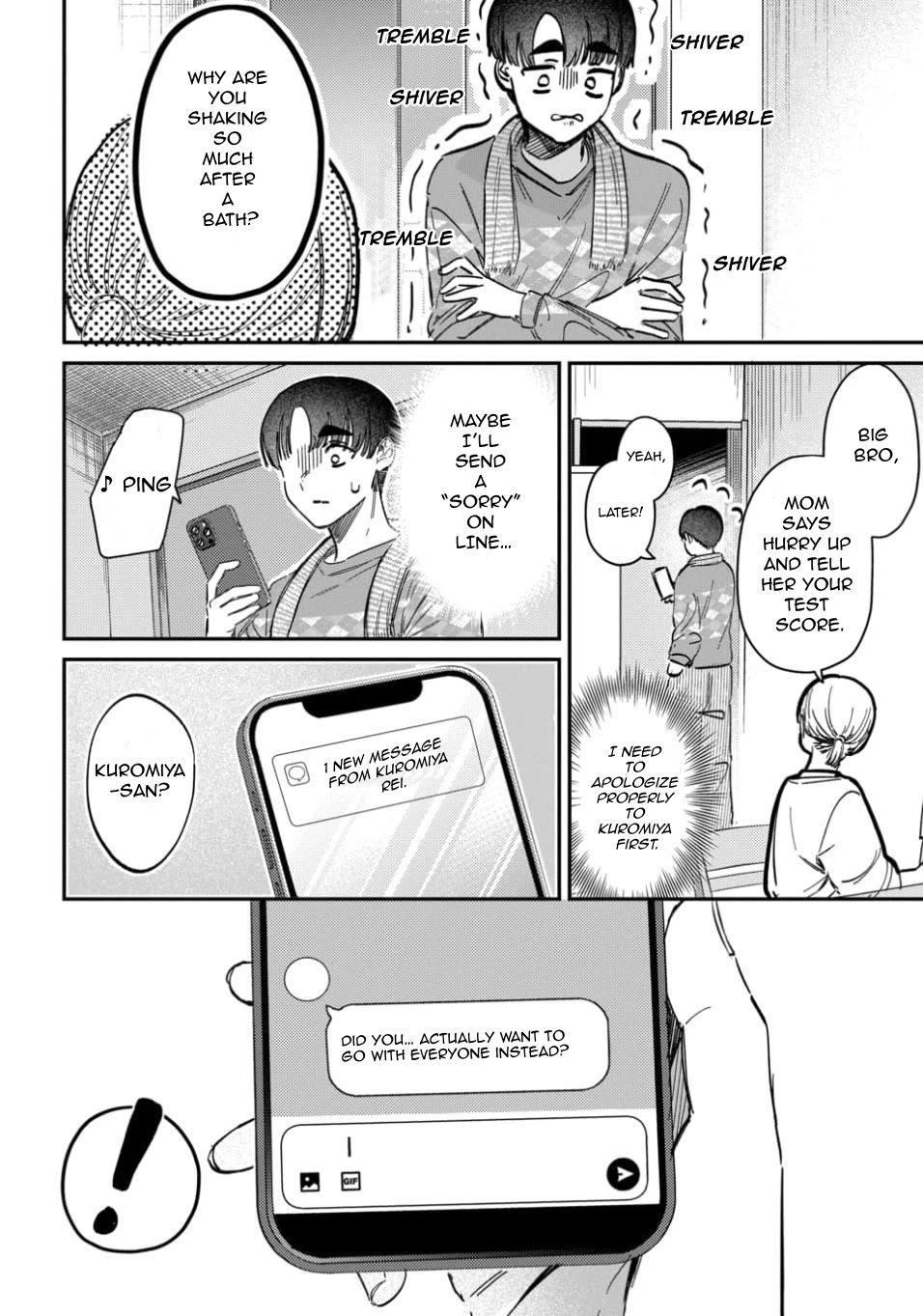 The After School Idol Has a Secret Chapter 62 page 12 - Chapter 62: Kuromiya's Conflict