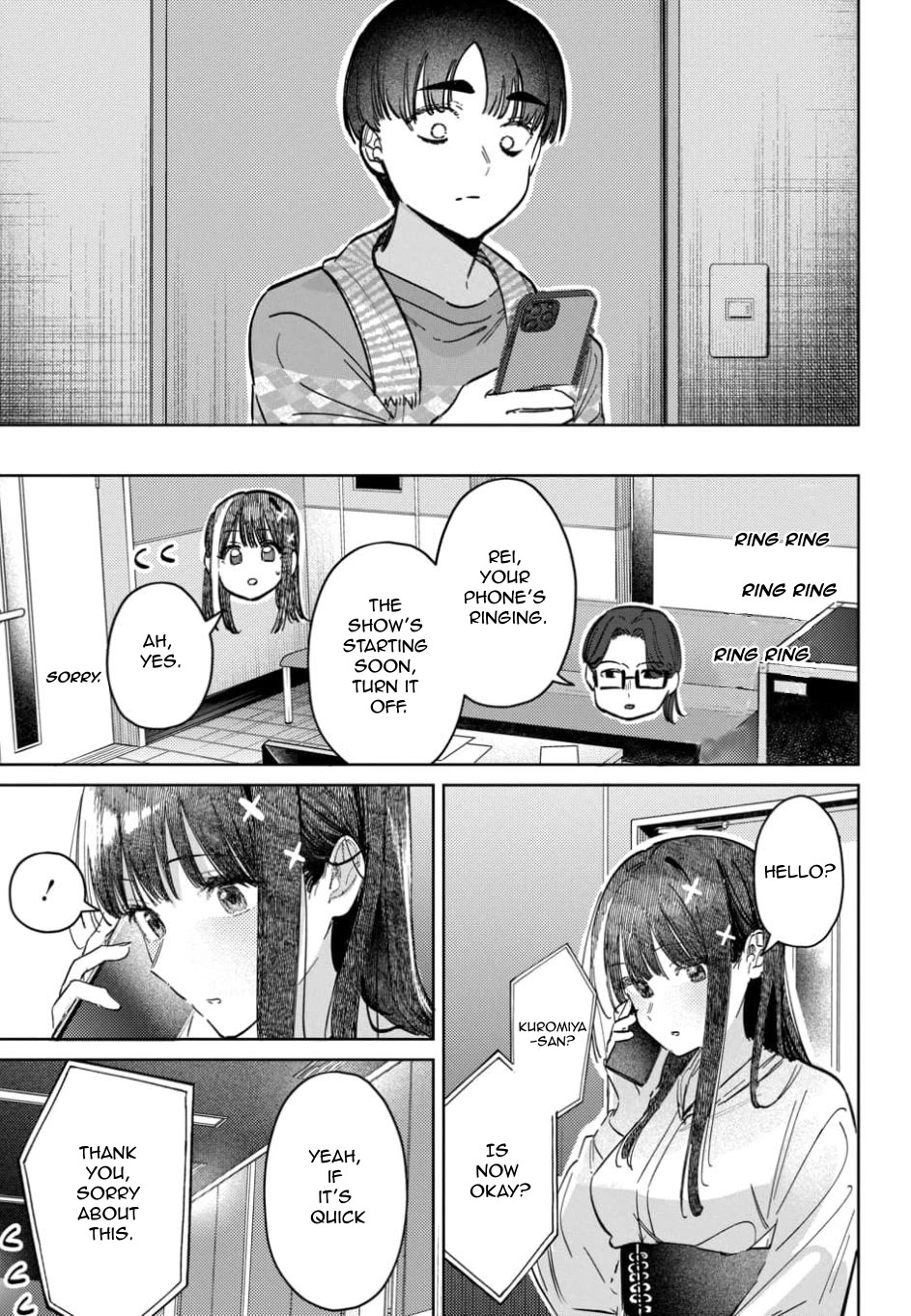 The After School Idol Has a Secret Chapter 62 page 13 - Chapter 62: Kuromiya's Conflict