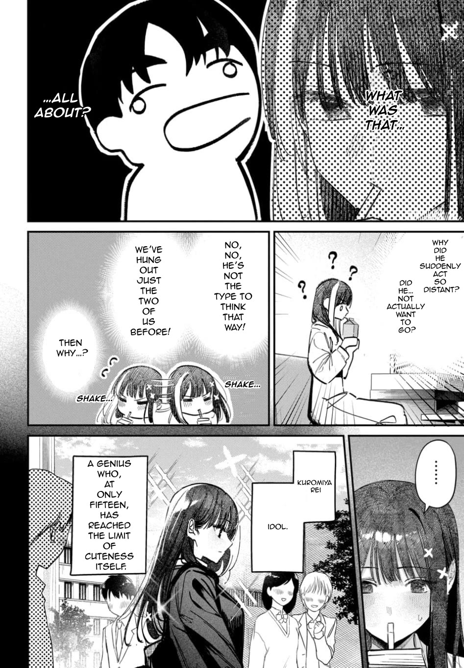 The After School Idol Has a Secret Chapter 62 page 4 - Chapter 62: Kuromiya's Conflict